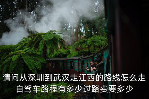 請問從深圳到武漢走江西的路線怎么走自駕車路程有多少過路費要多少