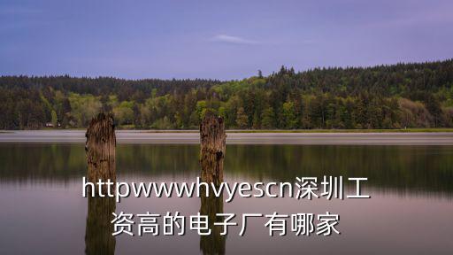 深圳藍碩電子有限公司，httpwwwhvyescn深圳工資高的電子廠有哪家