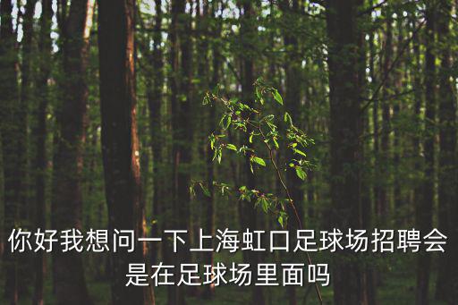 你好我想問一下上海虹口足球場招聘會是在足球場里面嗎