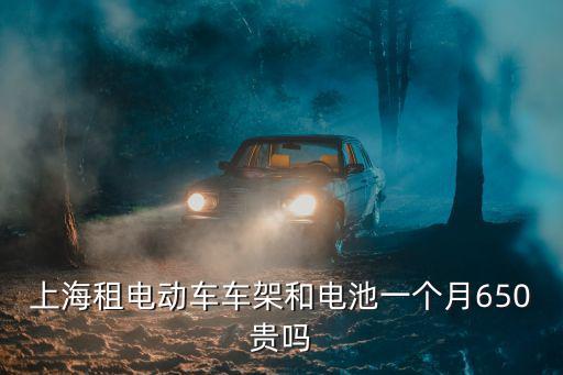 上海租電動車車架和電池一個月650貴嗎