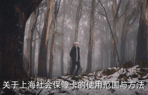 關于上海社會保障卡的使用范圍與方法