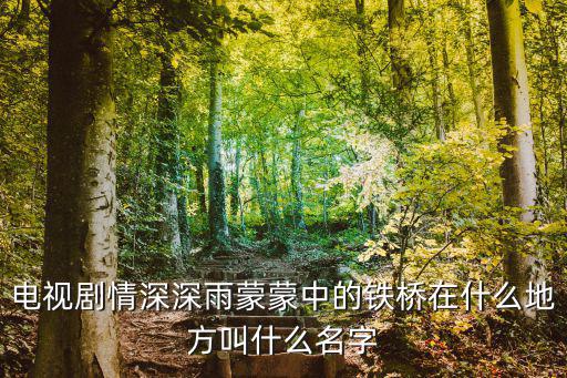 電視劇情深深雨蒙蒙中的鐵橋在什么地方叫什么名字