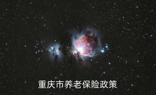 重慶市養老保險政策