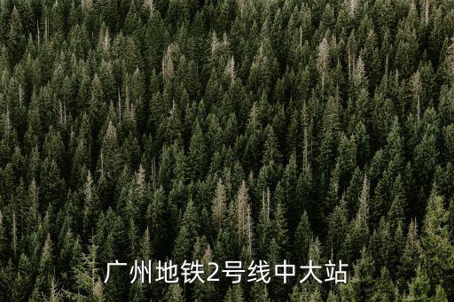 廣州地鐵2號線中大站