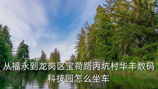 深圳福永華豐科技園，深圳市寶安區福永街道鳳塘大道華豐科技園坐什么車