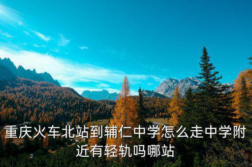 重慶市輔仁中學校在哪兒，重慶火車北站到輔仁中學怎么走中學附近有輕軌嗎哪站