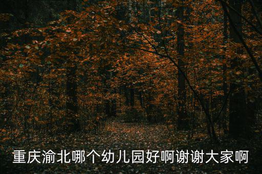 重慶市渝北區龍溪片區的幼兒園，重慶渝北哪個幼兒園比較好 要