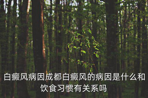 白癜風病因成都白癜風的病因是什么和飲食習慣有關系嗎