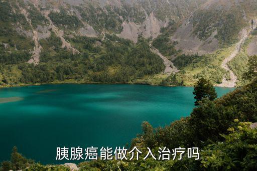 胰腺癌能做介入治療嗎