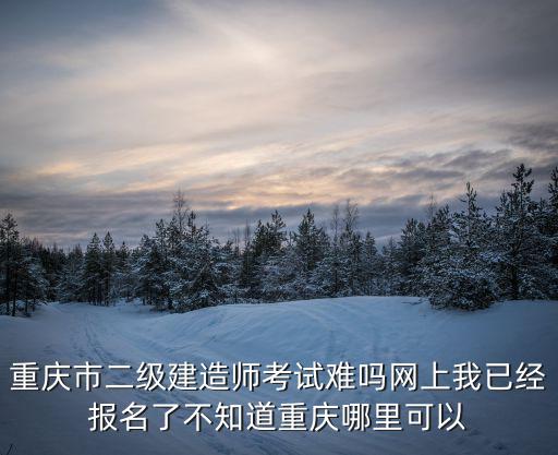 重慶市委 兩個維護，第一年報考了重慶市計算機二級考試但是沒去考試第二年我可以再