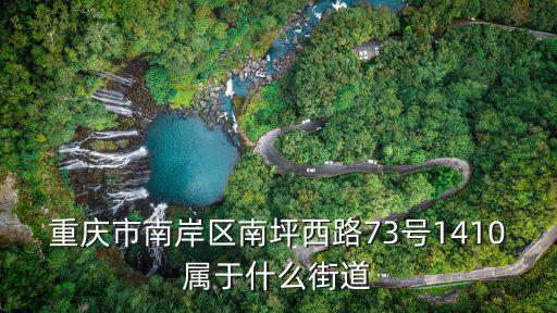 重慶市南岸區南坪西路73號1410屬于什么街道