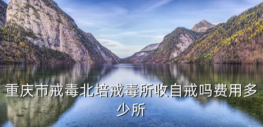 重慶市戒毒北培戒毒所收自戒嗎費(fèi)用多少所