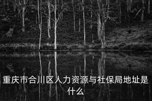 重慶市合川區(qū)人力資源與社保局地址是什么