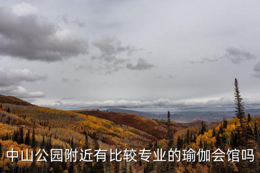 中山公園附近有比較專業(yè)的瑜伽會(huì)館嗎