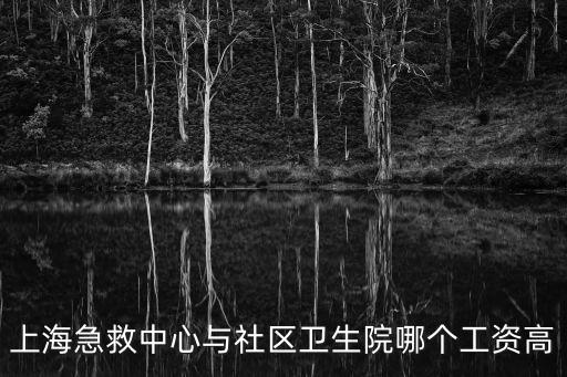 上海急救中心與社區(qū)衛(wèi)生院哪個(gè)工資高