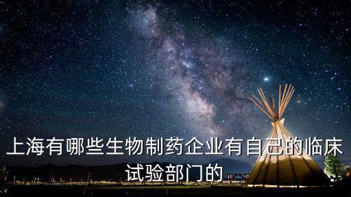 上海市生物制藥協會，上海的生物醫藥公司名稱及其地址制藥產品
