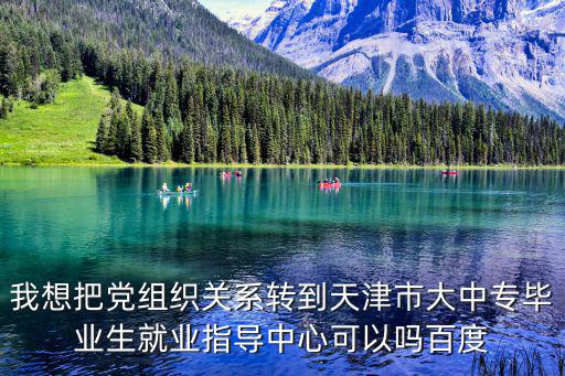 天津市黨組織關系轉移咨詢，往天津轉檔案和黨組織關系一起轉都轉到哪