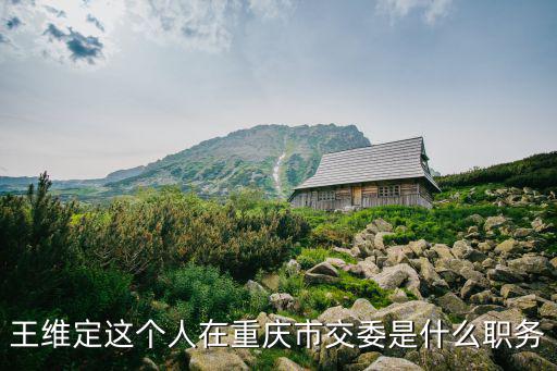 王維定這個人在重慶市交委是什么職務