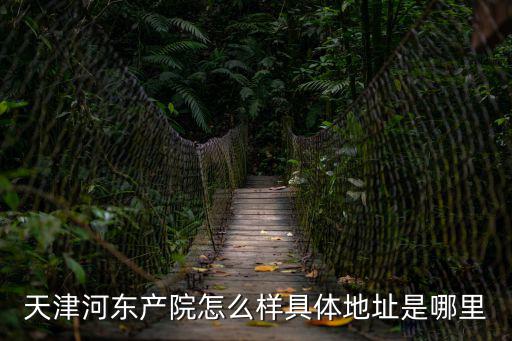 天津河東產院怎么樣具體地址是哪里