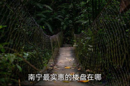 南寧最實惠的樓盤在哪