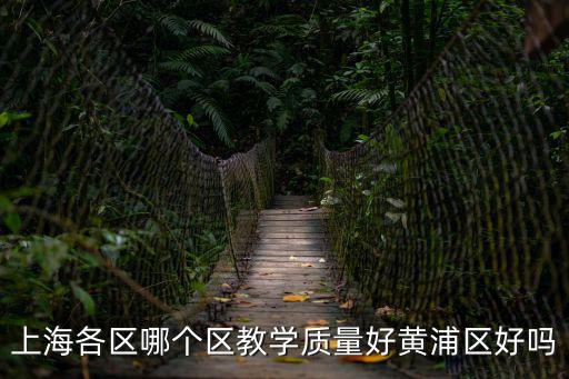 上海各區哪個區教學質量好黃浦區好嗎
