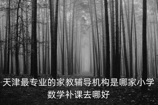 天津市小學(xué)培訓(xùn)學(xué)校哪家好，問(wèn)一下天津有哪些中小學(xué)培訓(xùn)機(jī)構(gòu)學(xué)大教育的口碑怎么樣