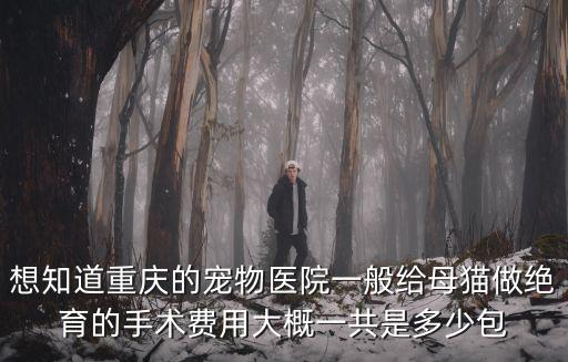 想知道重慶的寵物醫院一般給母貓做絕育的手術費用大概一共是多少包