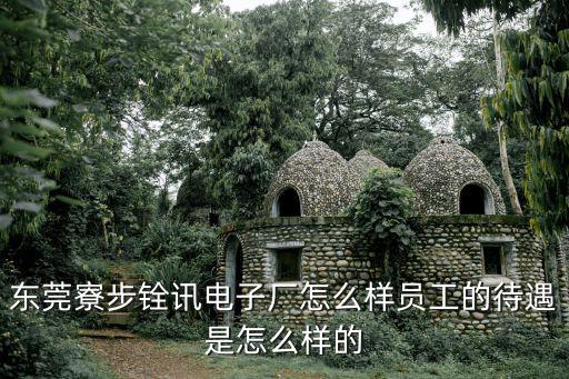 東莞寮步銓訊電子廠怎么樣員工的待遇是怎么樣的
