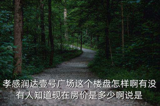 孝感哪個樓盤房價最低，孝感降價樓盤