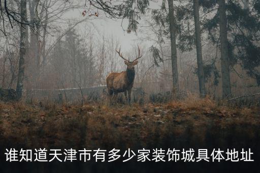 天津市河西區裝飾城電話，天津有哪幾家裝飾公司電話和地址