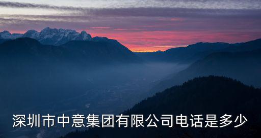 深圳中意建設(shè)工程有限公司，深圳中壹建設(shè)集團(tuán)有限公司是上市公司嗎