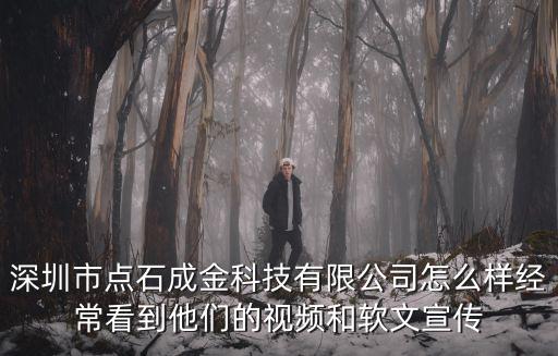 深圳市點(diǎn)石成金科技有限公司怎么樣經(jīng)常看到他們的視頻和軟文宣傳