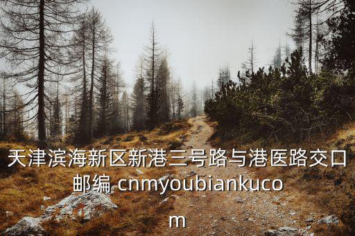 天津濱海新區新港三號路與港醫路交口郵編 cnmyoubiankucom