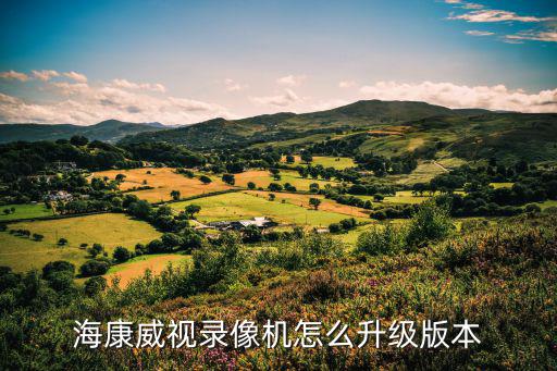 海康威視錄像機怎么升級版本