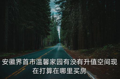 界首哪個小區房價保值，安徽界首市溫馨家園有沒有升值空間現在打算在哪里買房