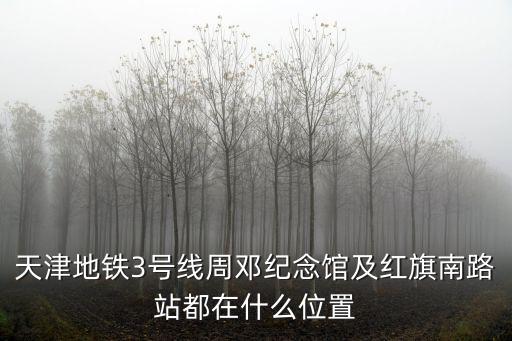 天津市地鐵紅旗南路站，天津地鐵6號線3號線紅旗南路是共用一個出口嗎