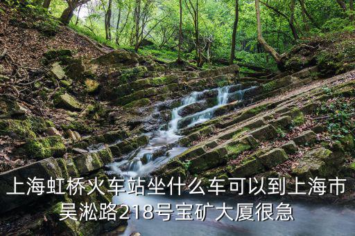 上海虹橋火車站坐什么車可以到上海市吳淞路218號寶礦大廈很急