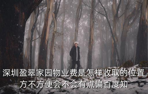 深圳盈翠家園物業(yè)費(fèi)是怎樣收取的位置方不方便會(huì)不會(huì)有點(diǎn)偏百度知