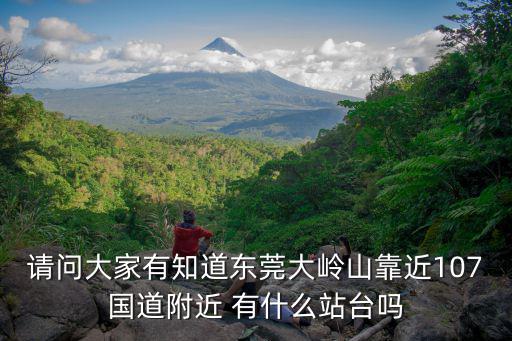 請問大家有知道東莞大嶺山靠近107國道附近 有什么站臺嗎