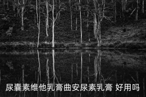 尿囊素維他乳膏曲安尿素乳膏 好用嗎
