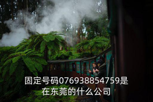 東莞市科標(biāo)五金科技有限公司，固定號(hào)碼076938854759是在東莞的什么公司