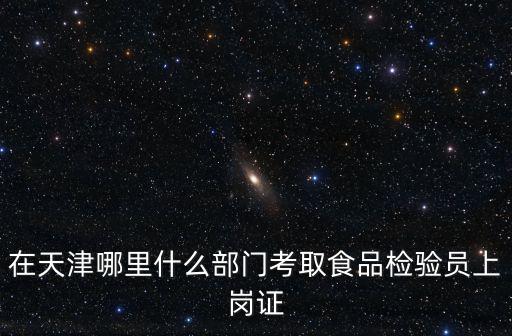 在天津哪里什么部門考取食品檢驗員上崗證