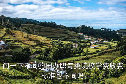 問一下不同的國(guó)辦職專類院校學(xué)費(fèi)收費(fèi)標(biāo)準(zhǔn)也不同嗎