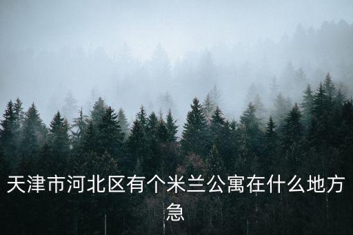 天津市河北區(qū)米蘭公寓15號，天津市河北區(qū)有個米蘭公寓在什么地方急