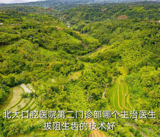 北大口腔醫院第二門診部哪個主治醫生拔阻生齒的技術好