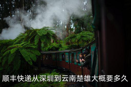 順豐快遞從深圳到云南楚雄大概要多久