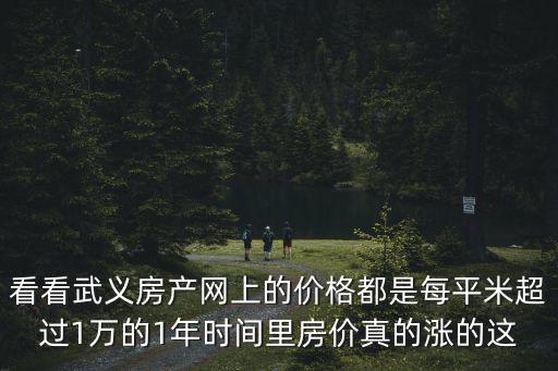 看看武義房產(chǎn)網(wǎng)上的價格都是每平米超過1萬的1年時間里房價真的漲的這