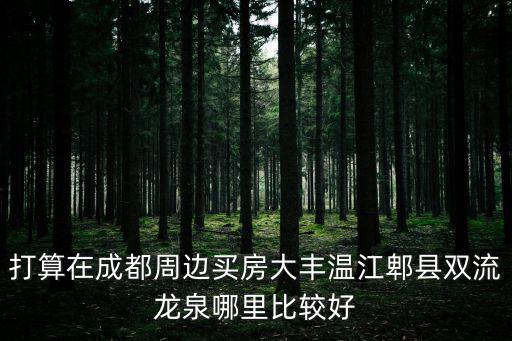 龍泉大豐哪個房價高，成都龍泉房價如何