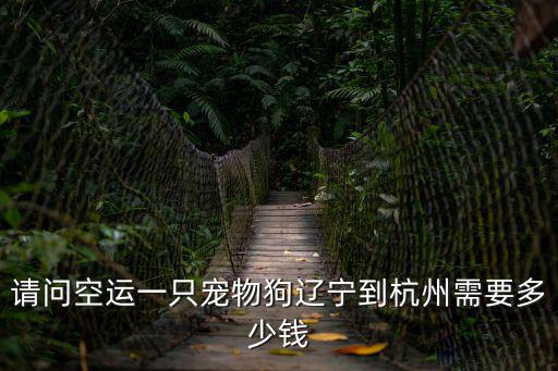 請問空運一只寵物狗遼寧到杭州需要多少錢