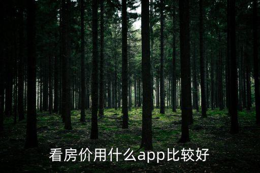 看房價用什么app比較好